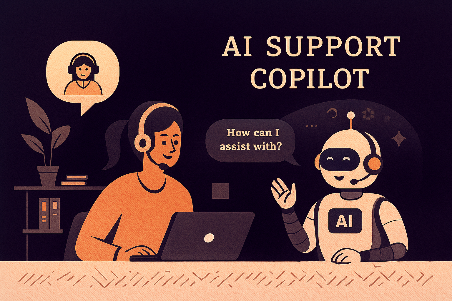 Support copilot UI