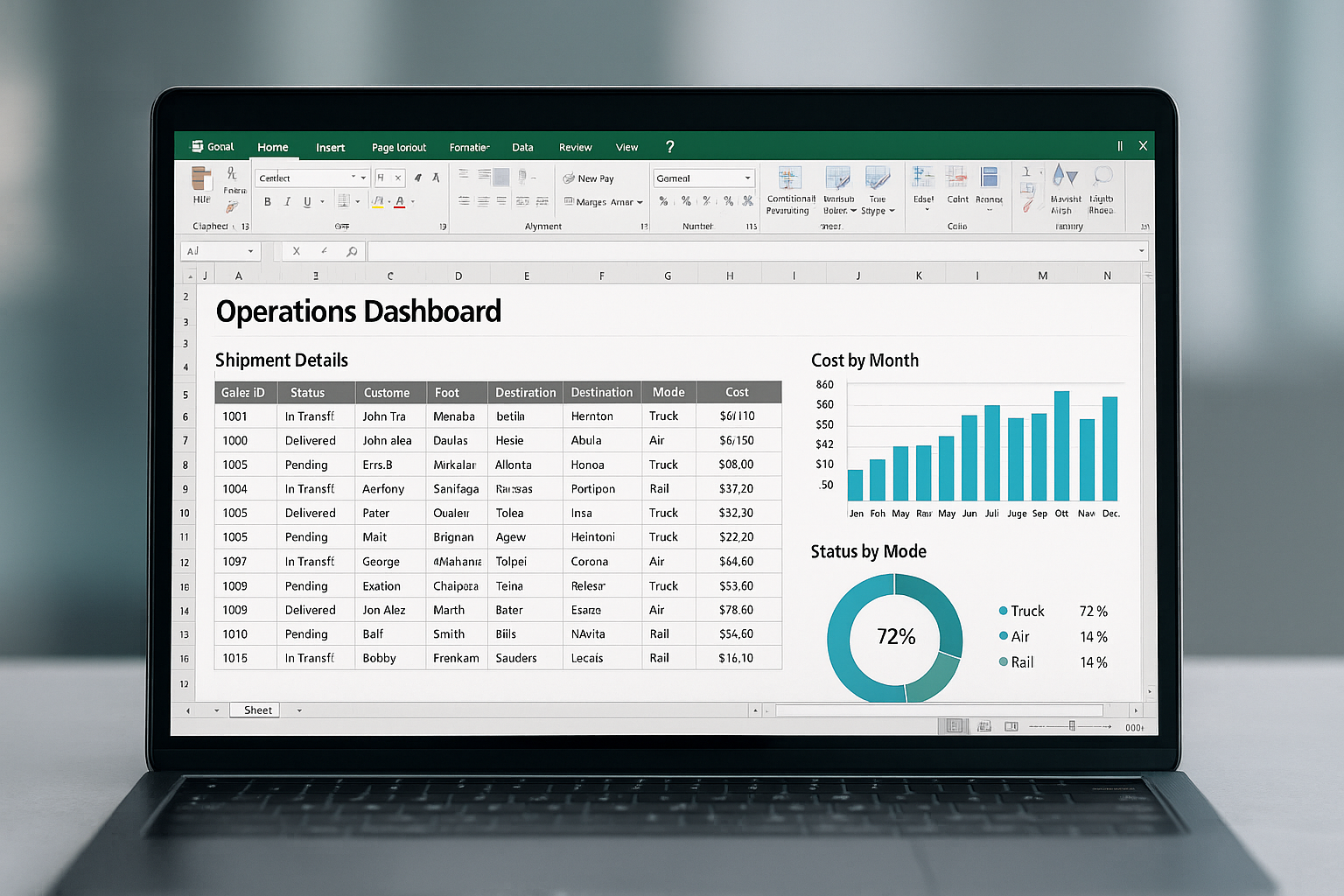 Operations automation workbook
